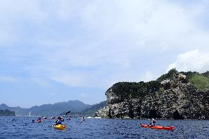 伊豆半島のシーカヤックツーリング